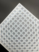 3.1mL gumdrop candy mold with 192 cavities