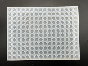 Forma pentru jeleuri picatura de 3.1 mL - 192 cavități - vedere alternativa, din silicon